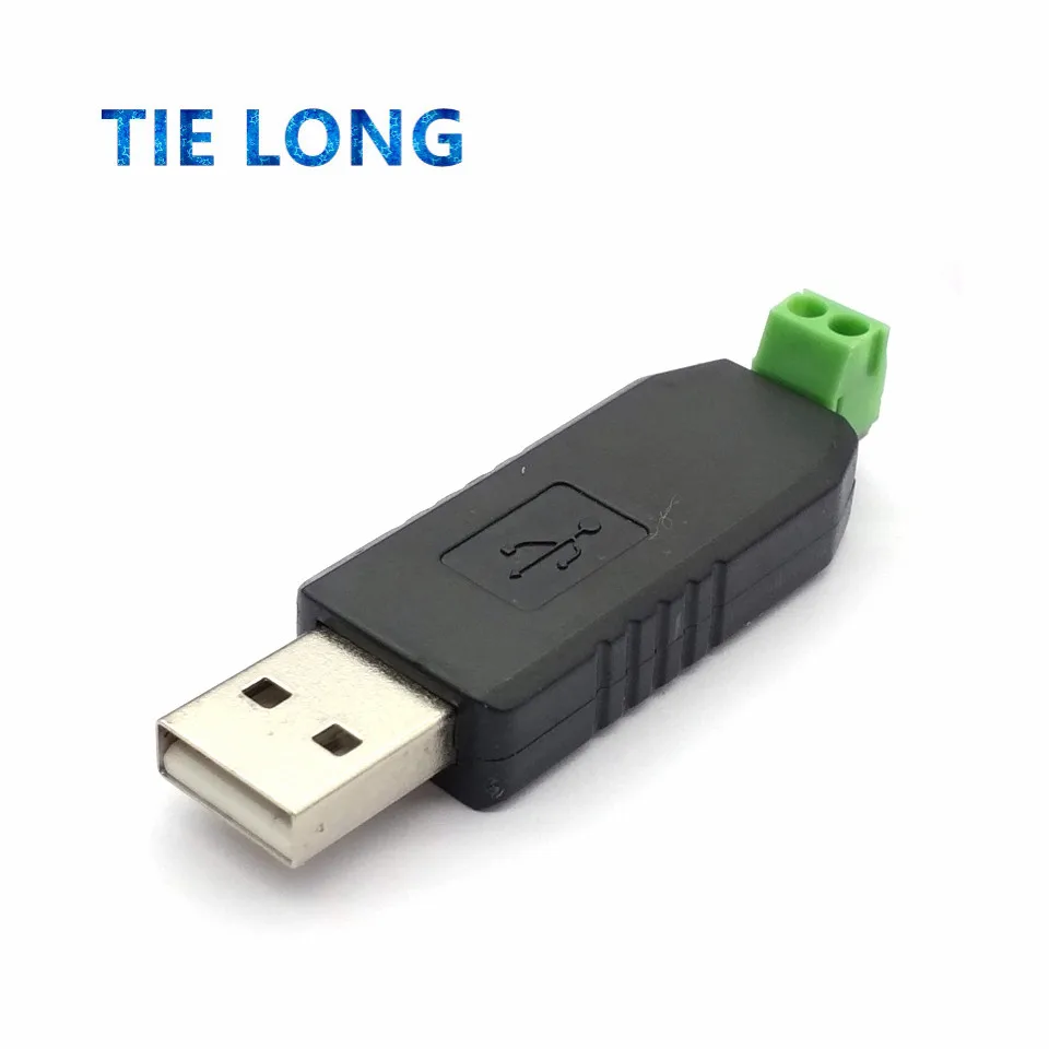 Adaptador de conversor USB para RS485, Suporta Win7 XP Vista Linux Mac OS, WinCE5.0, USB para 485, Novo