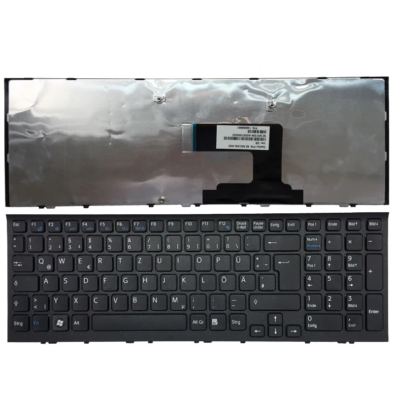 

German laptop black Keyboard for SONY Vaio VPC-EL VPC EL VPC-EL22FX VPC-EL22FX/B VPC-EL17FX/W VPC-EL24FX VPCEL22FX VPCEL22FX/B