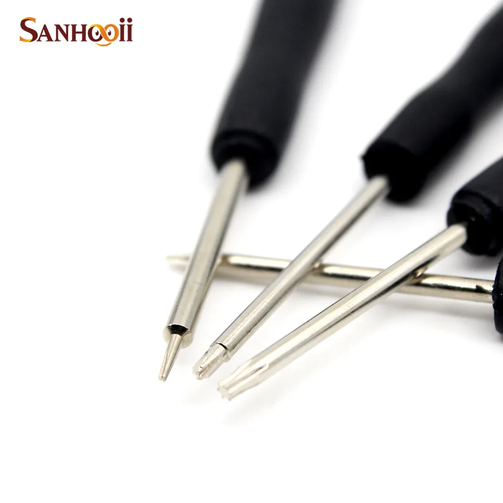 SANHOOII لتقوم بها بنفسك 1 قطعة مفك برغي دقيق الهاتف أداة إصلاح التفكيك آيفون 5s 6 6s زائد مشقوق/فيليبس/Y-Type/Pentalobe 0.8