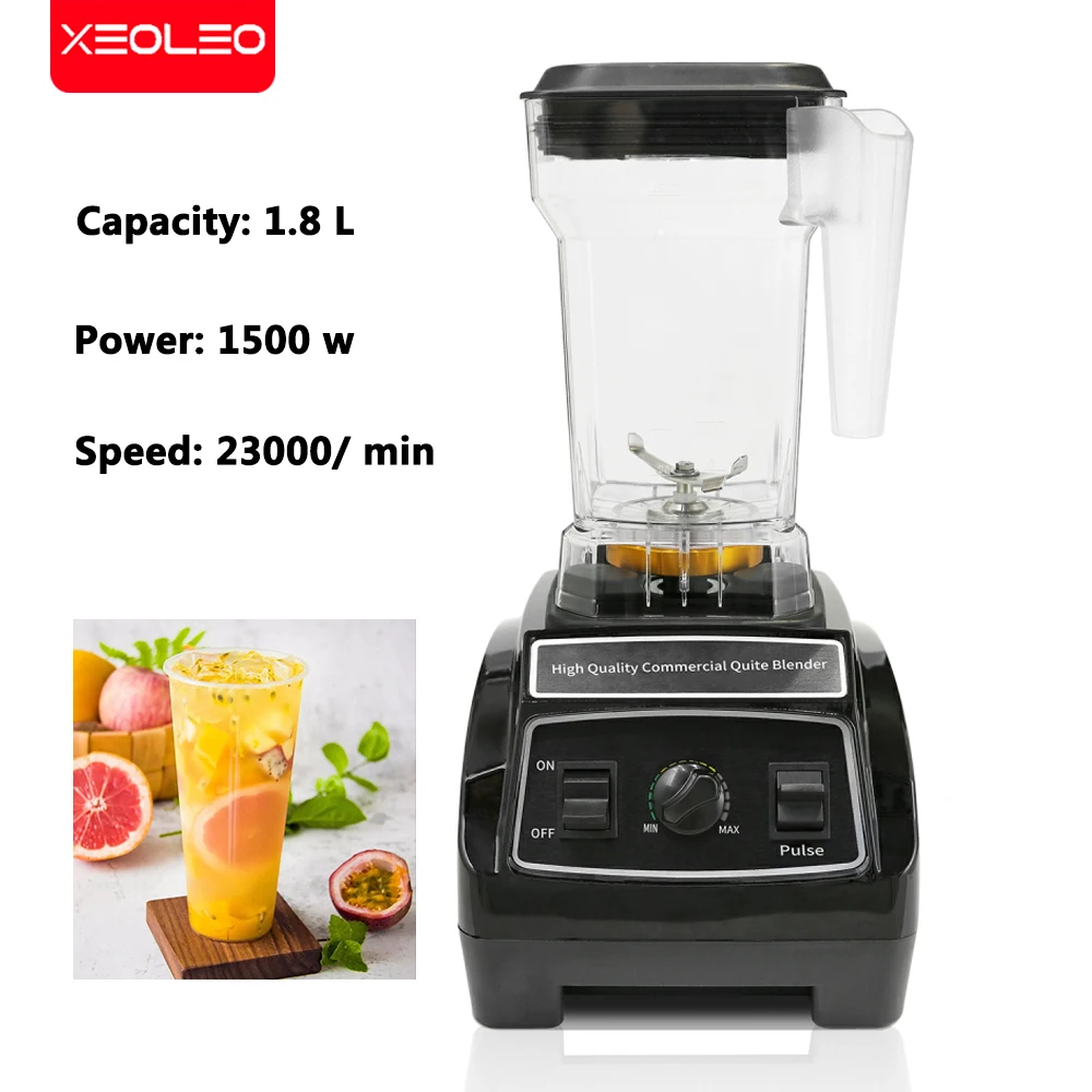 XEOLEO New professional High Quality Commercial Quiet Blender High Power Food Mixers Kitchen Smoothie Fruit Blender