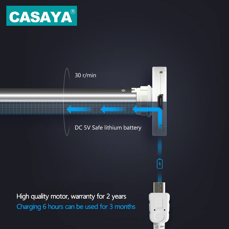 DC 5V Lithium battery Tubular Motor Remote control Electric Roller Blinds Motor smart forwarder work with Google home Alexa Tuya
