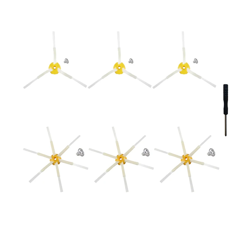 3-5 arme Seite Pinsel Für iRobot Roomba 500 600 Serie 520 530 625 630 650 660 Staubsauger hohe Qualität Seite Pinsel Ersatzteile