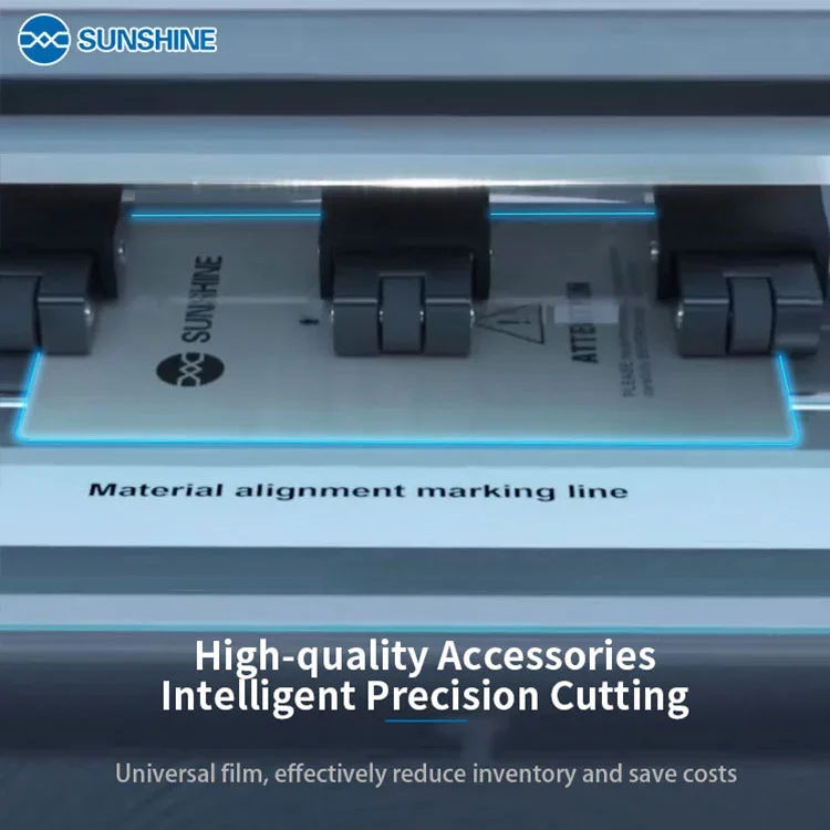 SS-890C Auto Film Snijmachine Voor Telefoon Lcd-scherm Beschermen Glas Back Cover Met Flexibele Hydrogel Films