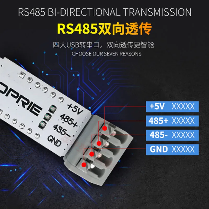 USB RS485 485 To USB Converter Solarnumen Comdebug