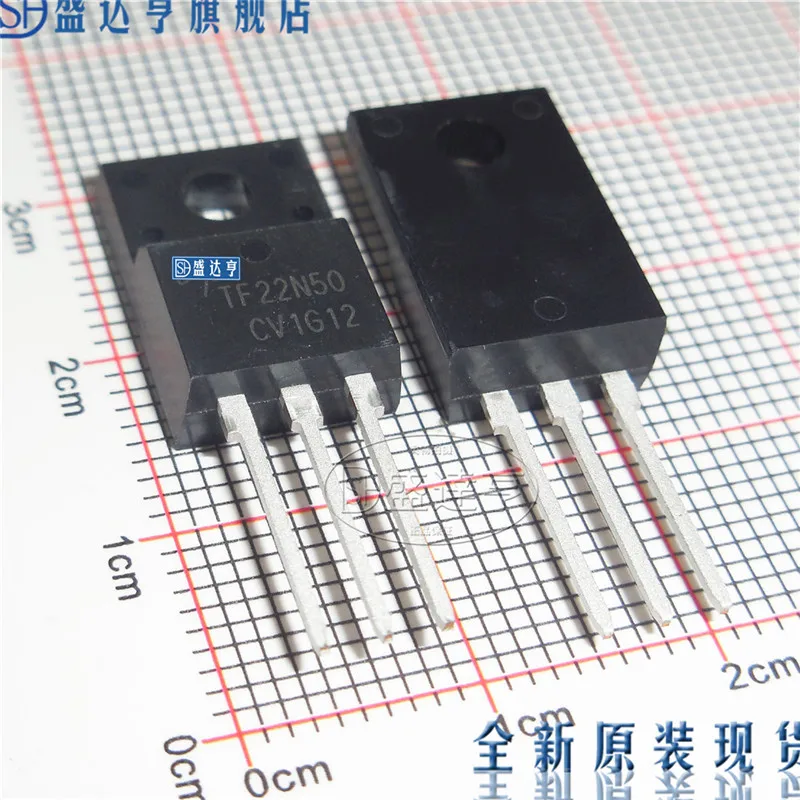 

10Pcs/Lot AOTF22N50 TF22N50 22A 500V TO220F DIP MOSFET Transistor NEW Original In Stock