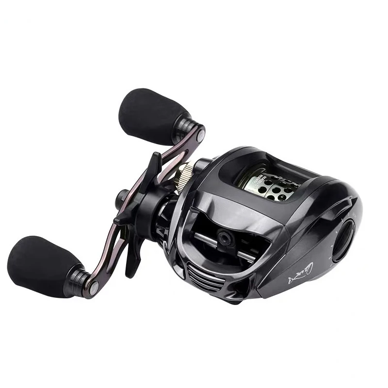 

WB1000 2000 Baitcasting Reel Shallow Spool 6.3:1 High Speend Right Left Hand 5.5KG Max Drag Saltwater Fishing Reel