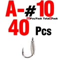 A Size 10  40PCS