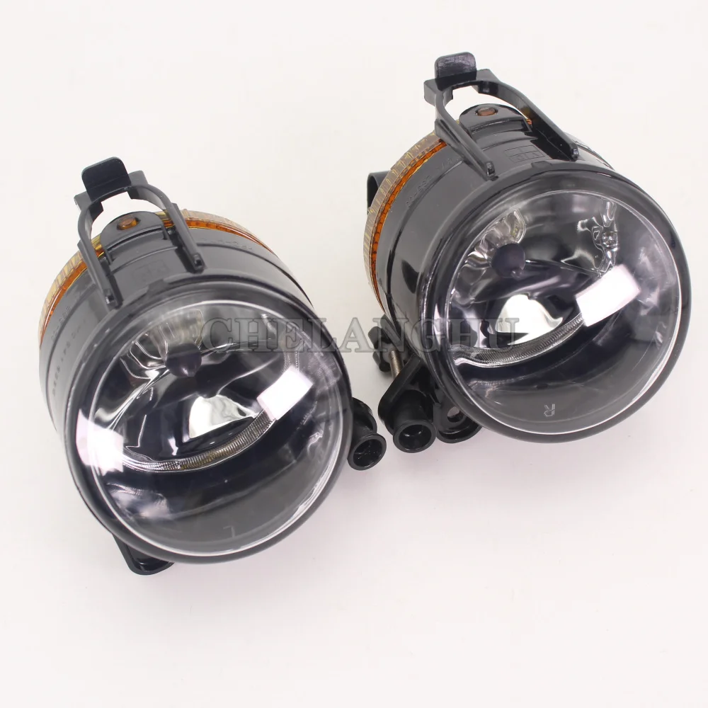 For VW Golf 5 A5 MK5 2004 2005 2006 2007 2008 2009 Car-styling Front Bumper Fog Lights Lamp with Bulbs + Grille + Wire