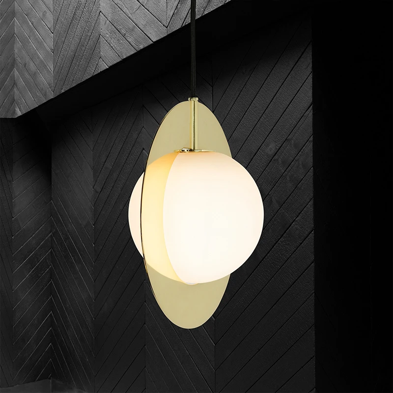 Modern Caswell LED Pendant Light Nordic ball pendant light Decoration simple lamp for Living Room Bedroom kitchen island lamp