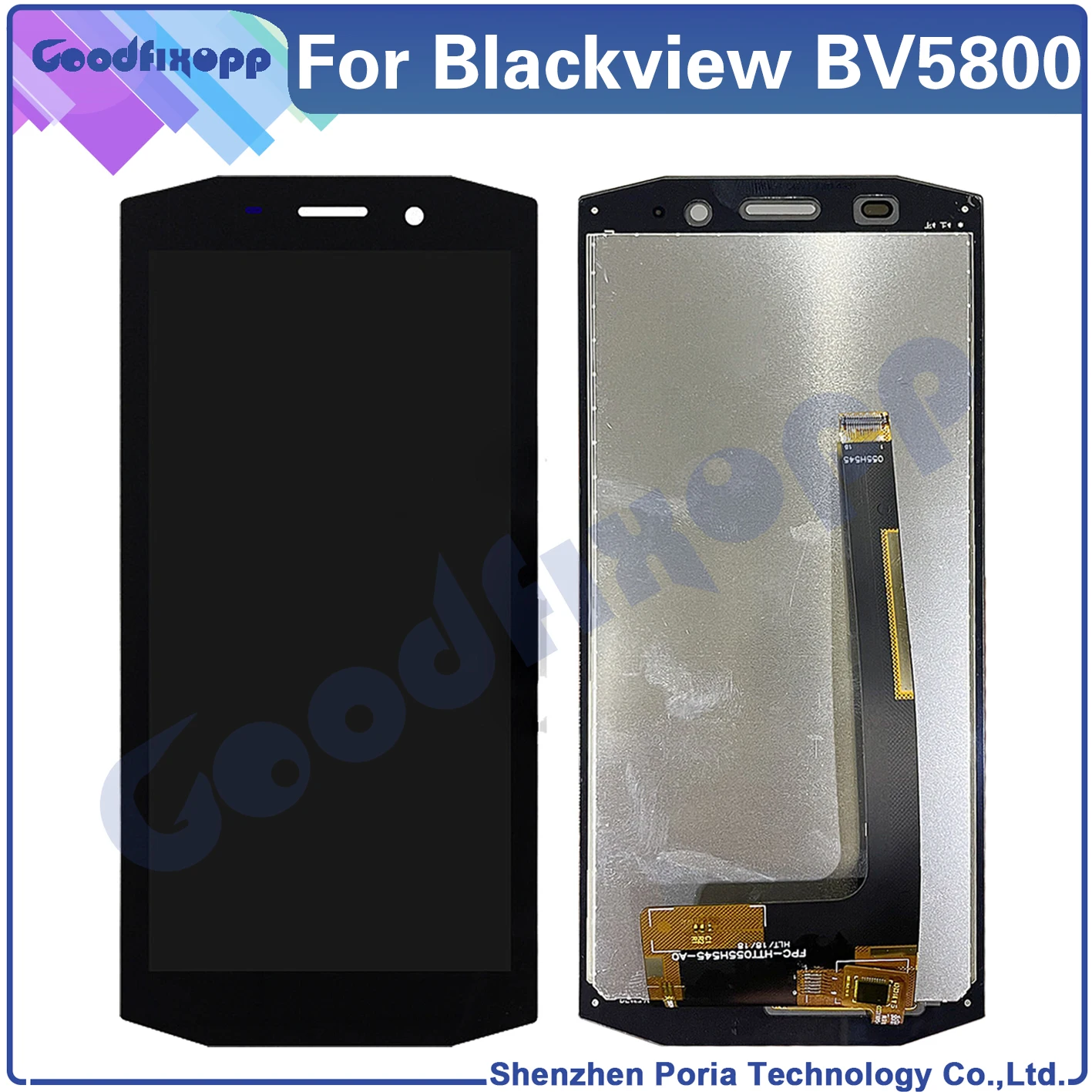 

100% Test AAA For Blackview BV5800 / BV5800 Pro LCD Display Touch Screen Digitizer Assembly Screen Replacement