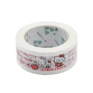 

TAKARA TOMY Hello Kitty Carton Sealing Tape Large Roll Courier Packing Belt Korea Cartoon Cute Adorable Sealing Adhesive