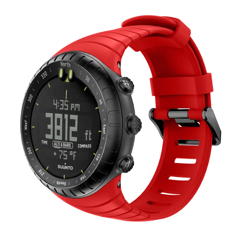 Suuntoコアスマートウォッチ用シリコンウォッチバンドストラップ、バンド