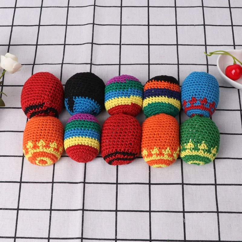 Мешки для ног ручной работы, игрушки, шарики, магическое жонглирование, мяч, детская игрушка для игры на улице, Мягкий шар, сумка для ног, игрушка, оптовая продажа и Прямая поставка