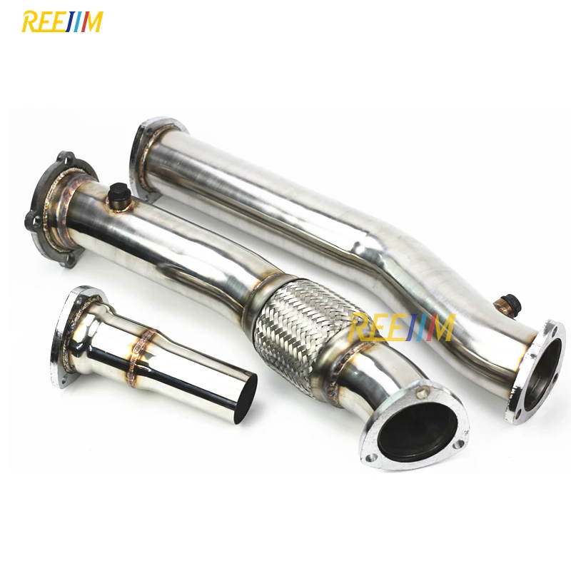 SS304 3.0\'\' Catless Exhaust Downpipe For AUDI A3 S3 /TT Quattro MK1 1.8T 1998-2006