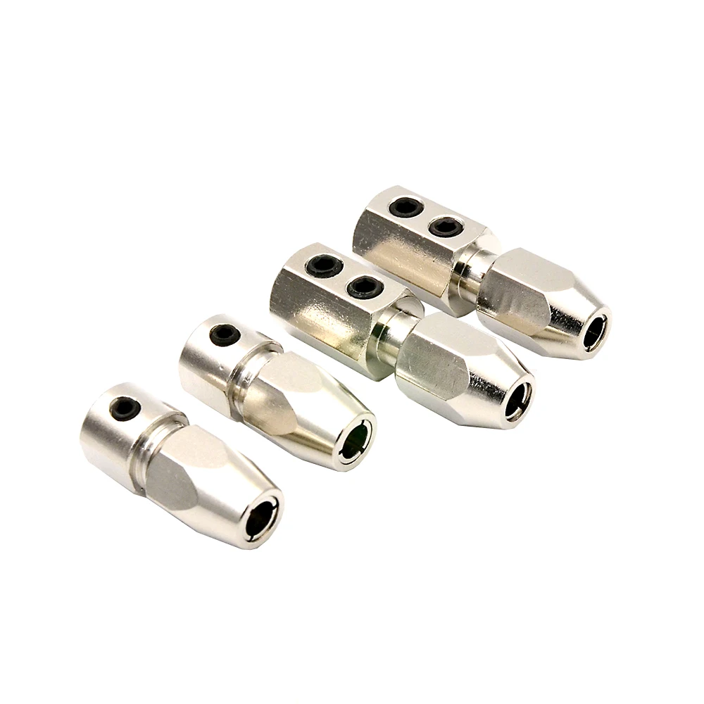 Rc Boat Flexible Coupling Soft Shaft Lock 3.18x 4mm 4x4mm Flex Collet Coupler for 3.18/4/5mm Motor Shaft