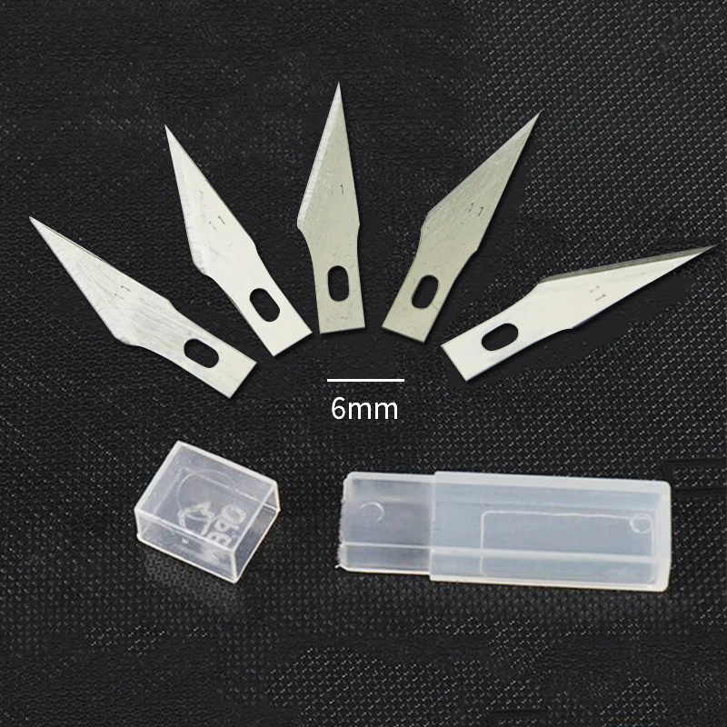 XYDDJYNL 1 Set Metal Handle Utility Knife DIY Stationery Knife Pen Wood Paper Engraving Pen Craft Sculpture Cutting Supplies