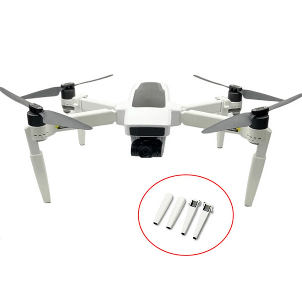 

4pcs Heightened Landing Gear for Hubsan ZINO 2 RC Drone Quick Release Plastic Extended Leg Landing Protector Accessories Kit