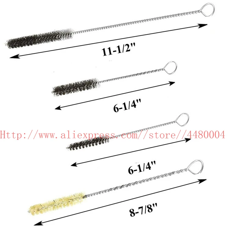 17pcs strumento di pulizia della pistola a spruzzo Kit di strumenti di riparazione della pulizia dell'ugello dell'aerografo ago + Set di spazzole