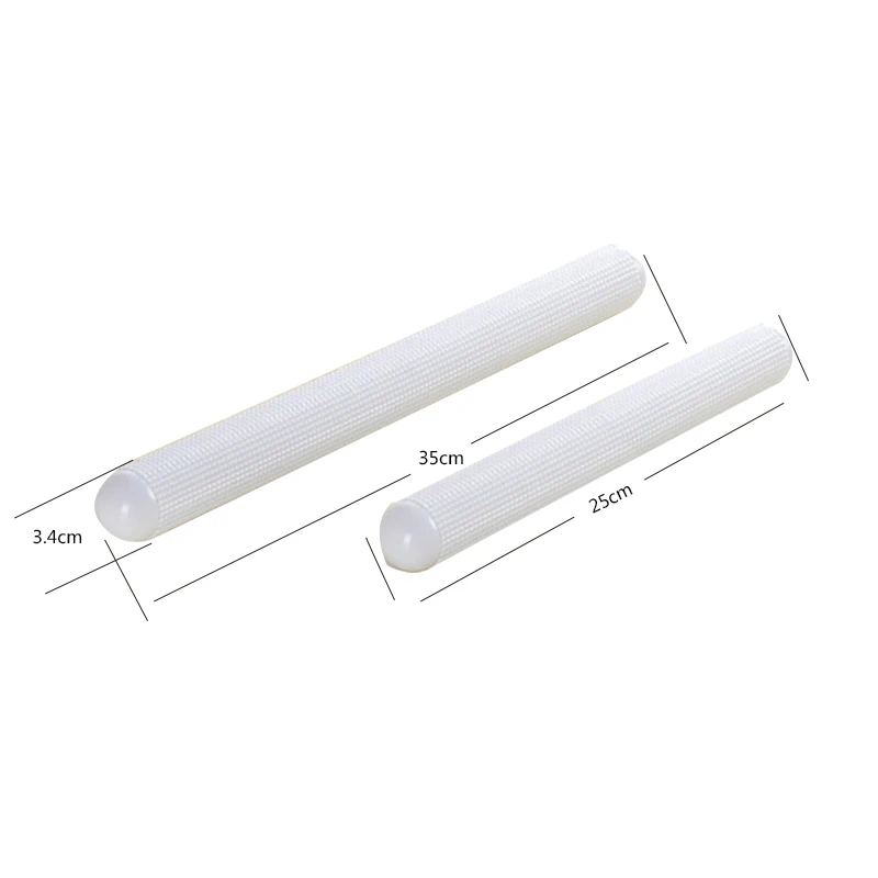 YOMDID Food Grade ABS Rolling Pin Floating Point Exhaust Roller Rolling Pin Practical Kitchen Dough Pastry Making Decor Tool