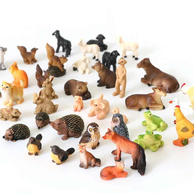 Tiny fashion animal figurines