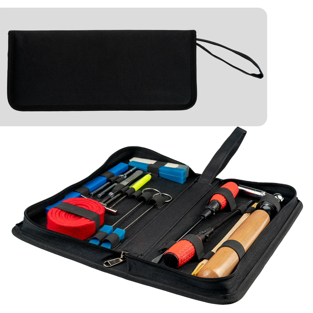 LOMMI – Kit de réglage de Piano professionnel, outils de réglage de Piano, marteau de réglage, poignée en bois, clé de réglage fixe avec sac de protection