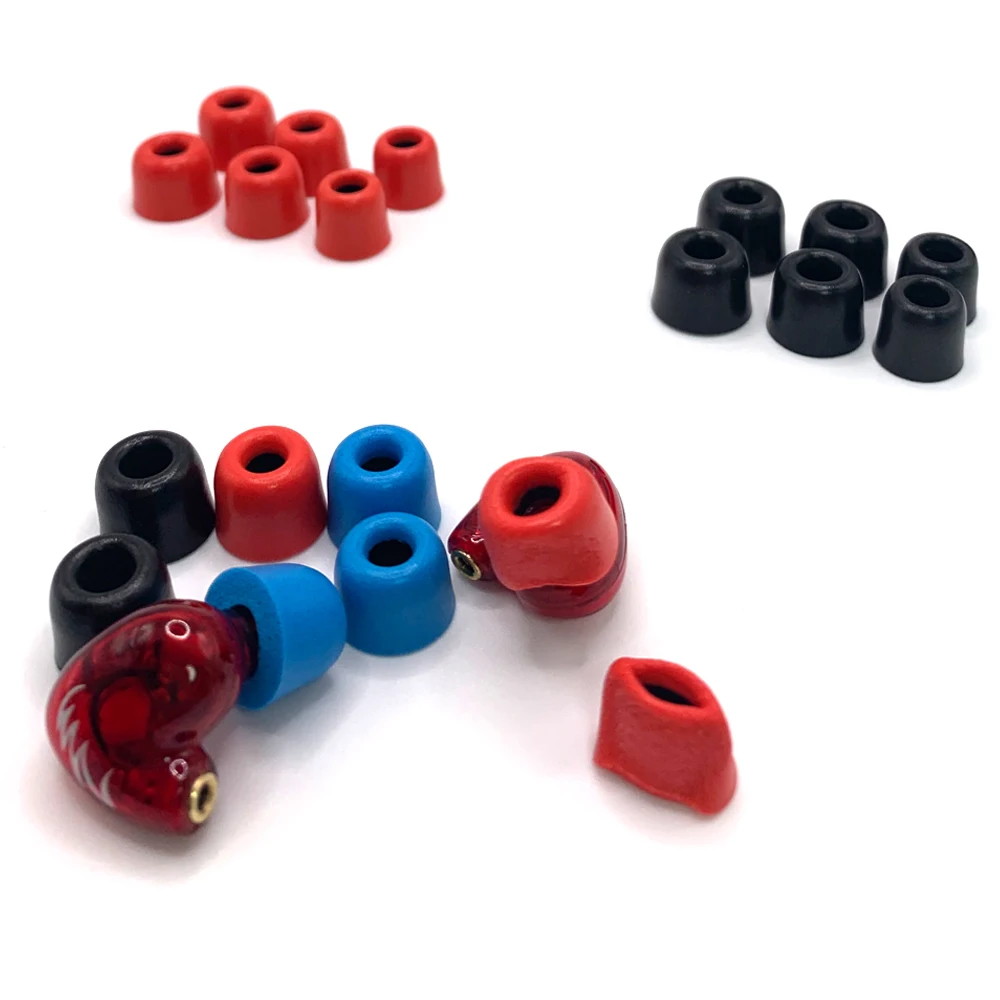 1 คู่ใหม่ T400 หน่วยความจําโฟมหูฟัง Eartips 4.9 มม.(S M L) ขนาด N-T400 แผ่นรองหูฟังสําหรับหูฟังชนิดใส่ในหู 4.9 มม.-6.0 มม.เคล็ดลับฟองน้ํา