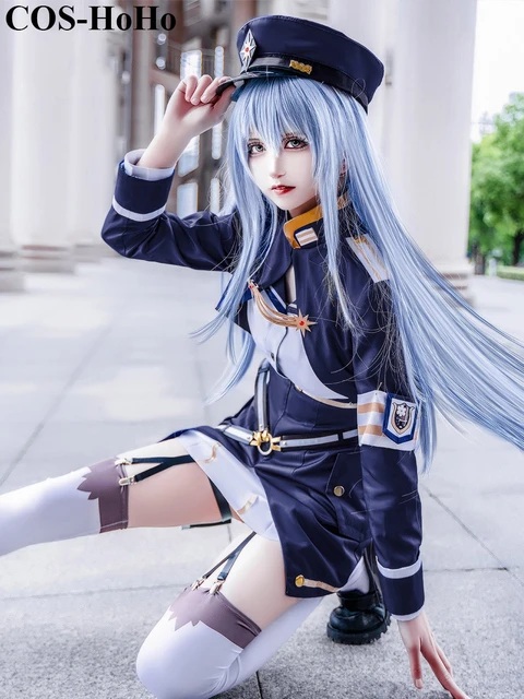 Cos-hohoアニメ86八6 vladilena milize素敵なバトルスーツ軍服コスプレ衣装ハロウィンパーティードレス女性 -  AliExpress