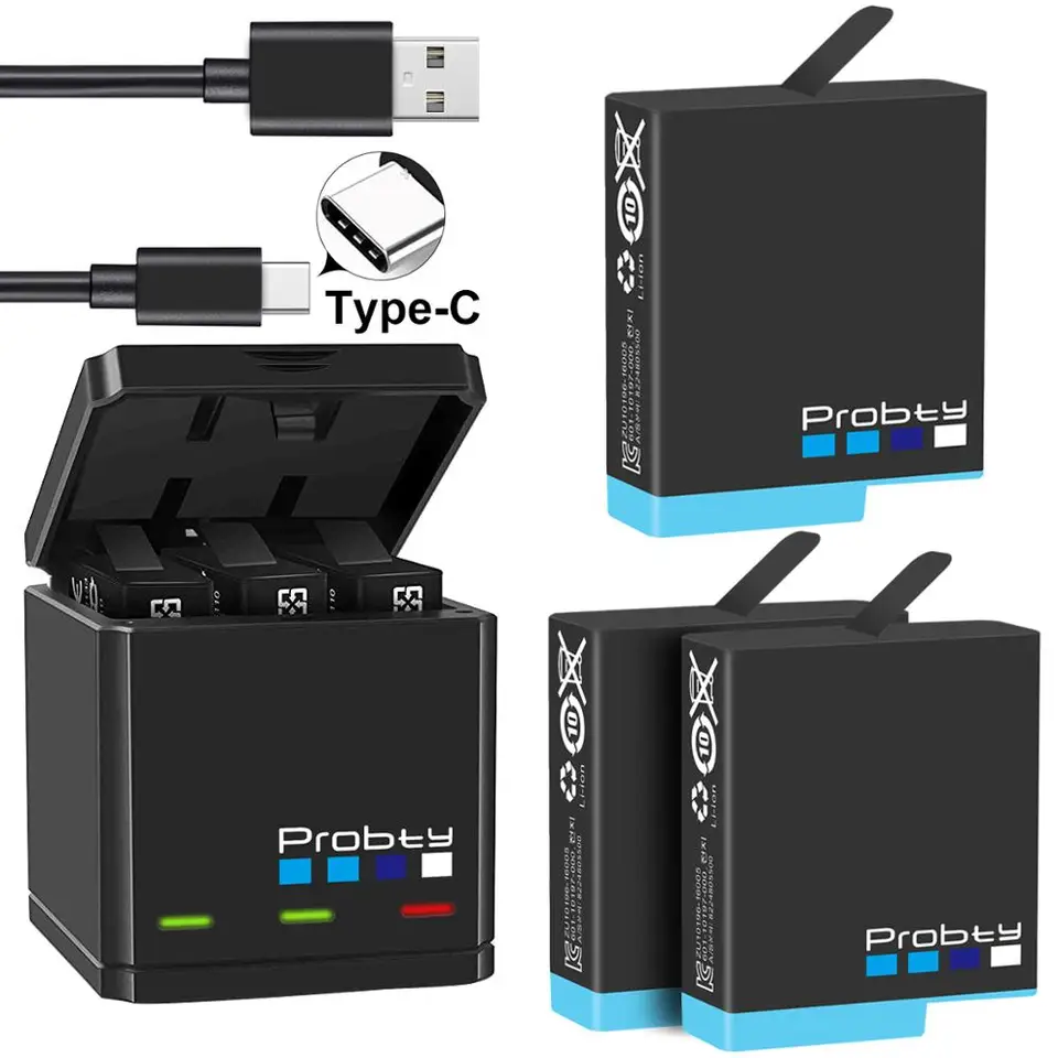 Original probty for GoPro Hero 8 hero 7 hero8 Black Battery or
