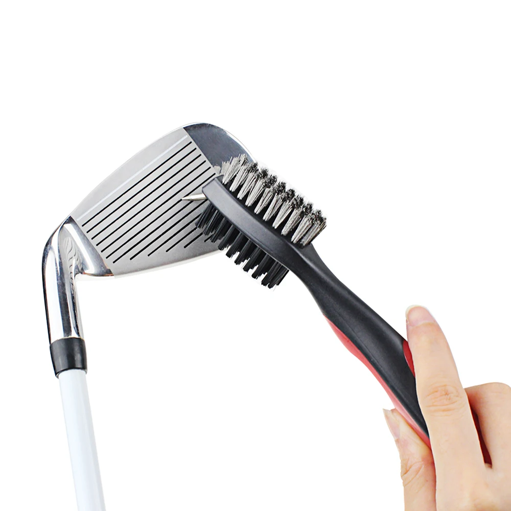 

Двусторонняя щетка для чистки гольф-клуба, набор инструментов для чистки канавок, аксессуары