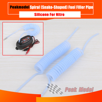 Nitro Silicone Spiral (snake-shaped) Fuel Filler Pipe For Nitro Engines