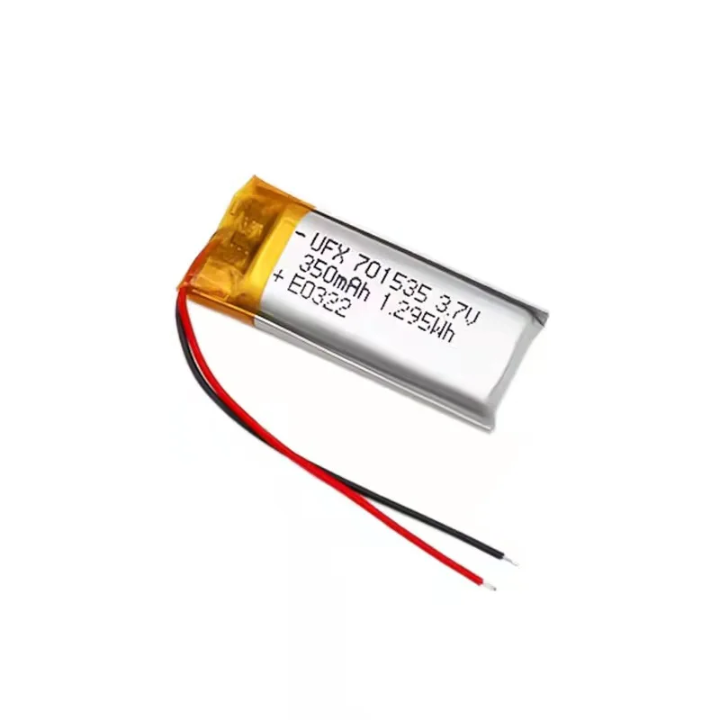 buy more will cheap  701535 3.7V 350mah polymer lithium battery GPS locator battery KC certification with protection board