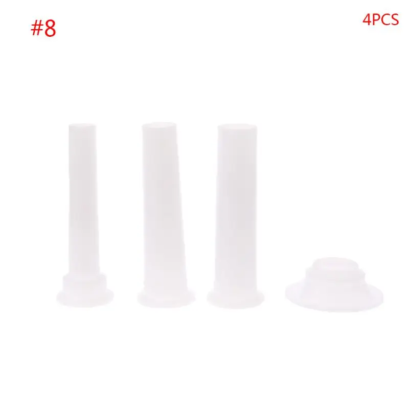 3 pz/set tritacarne salsiccia ripieno tubi riempimento salsicce fai da te creatore imbuti ugelli con 1Pc 6.8cm Base 19QE