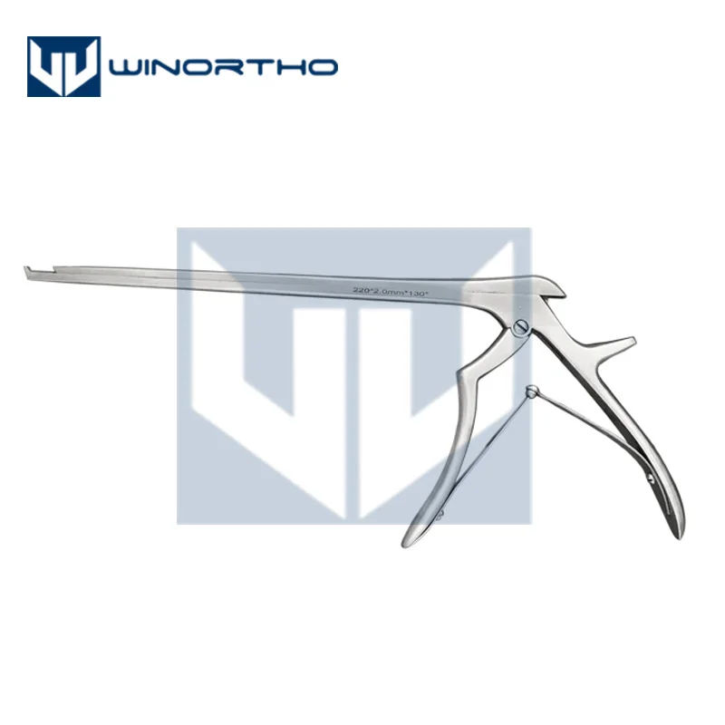 

Smith-Kerrison Bone Punch Forceps Laminar rongeur 2mm stainless steel orthopedic instrument Robust spine forceps