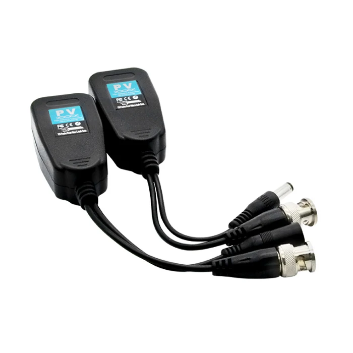 Balun de vídeo pasivo HD CVI/TVI/AHD, envío gratis, un par