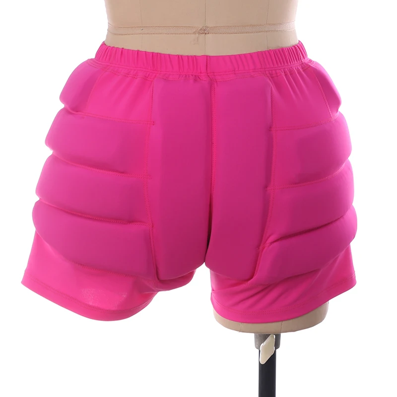 Custom Size Figure Skating Hip Protector Sports Safety Supporter Protective Mat Zipper Black