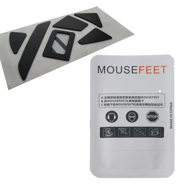 1 set/pack Mouse Skates Mouse Feet For Razer Basilisk Ultimate Mouse Glides Curve Edge M5TB