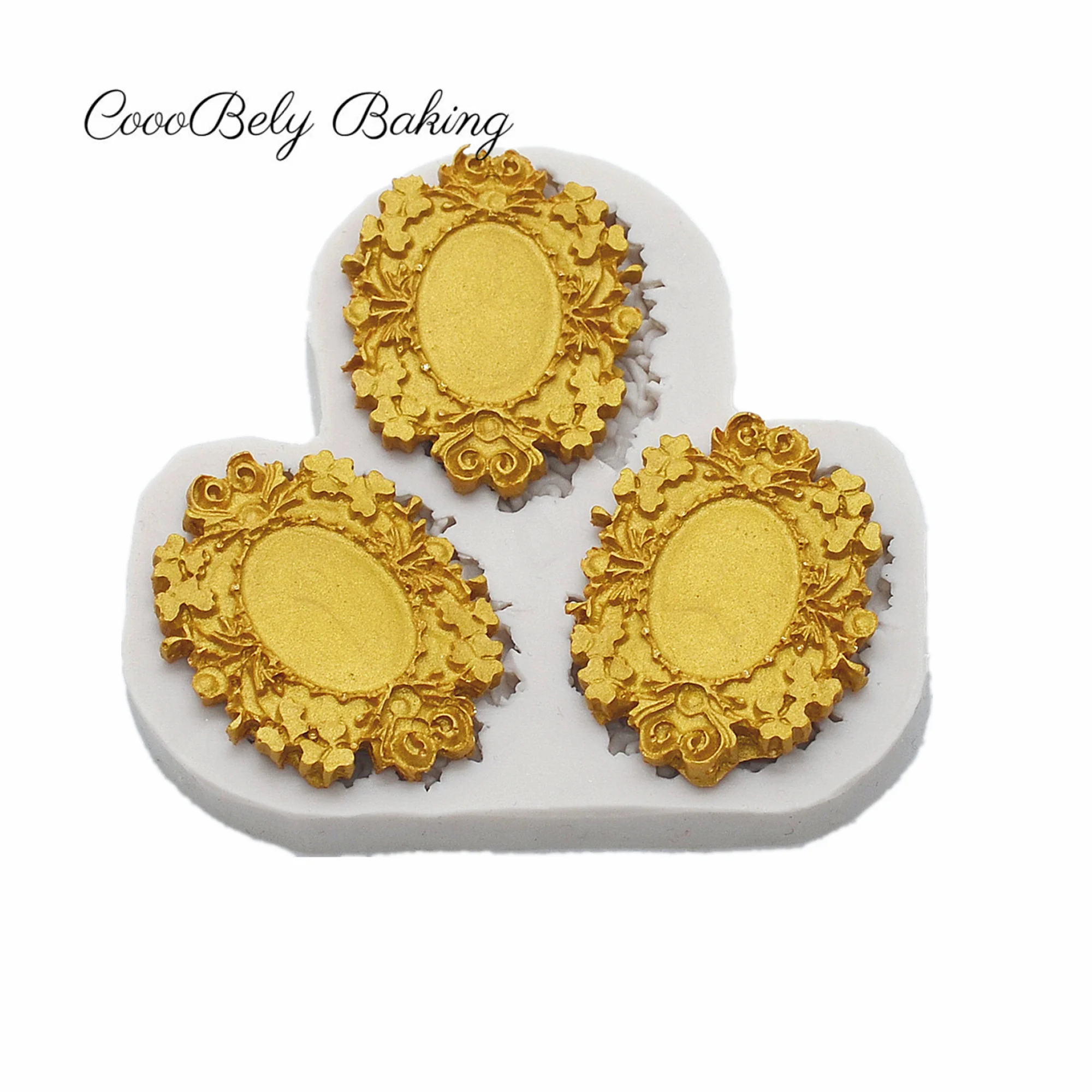 Photo Frame Flower Silicone Molds For Baking Fondant Cake Decoration Silicone Mold Hand Made Decorating Leaves Chocolate Candy