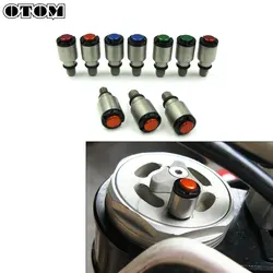 OTOM Motorcycle M4/M5 Fork Air Bleeder Front Shock Absorbing Bleed Screw Relief Valve For KTM HONDA YAMAHA KAWASAKI SUZUKI Part