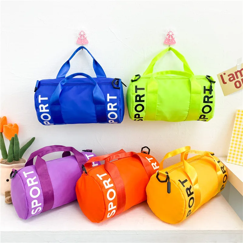 Children's Gym Sports Bag Large Nylon Fitness Items Travel Accessory Training Weekender Athletics Shoulder Bolsas Big Handbag