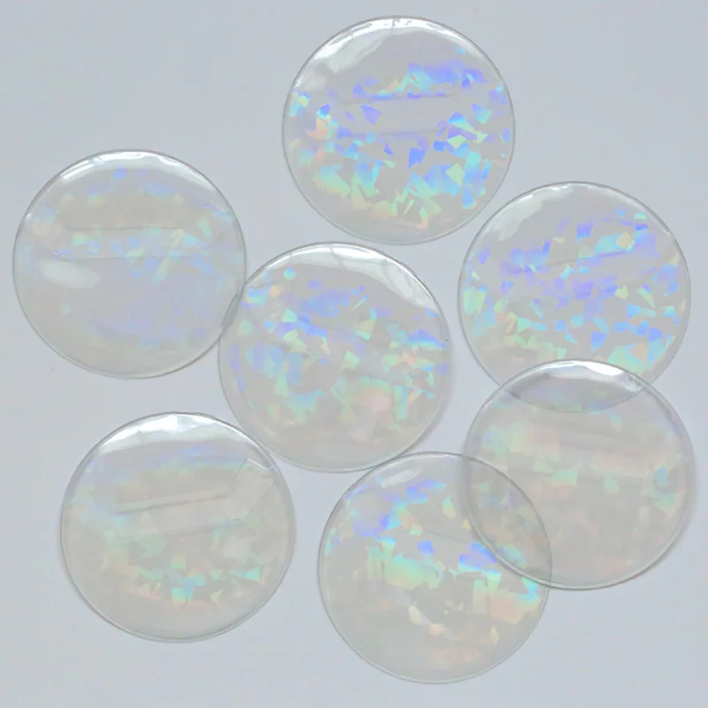 Danemark ges laser en PVC, 10 pièces/paquet, manchon de protection rond, stockage de cartes, couverture d'affichage, bricolage, sac pendentif, accessoires de décoration