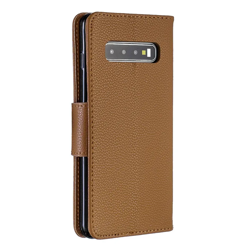 Leather Flip Cover for Samsung Galaxy S10, Magnetic Wallet Card Cases, S 10, S9, S20 Plus, S20Ultra, S10e