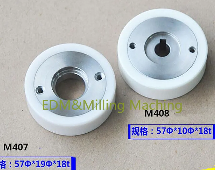 

CNC Wire EDM Machine M407 M408 Ceramic Tension Roller 058D078G51 058D339G51 57*19*18t 57*10*25t For CNC CX/FRA/QA Service