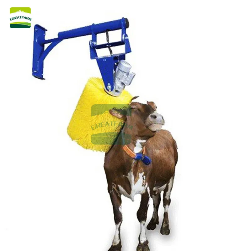 Automatic COW Cleaning Brush Electric CATTLE Cleaning Body Brush/ Combs For Dairy Farm Milking Machine Cow Massage Brush Roller