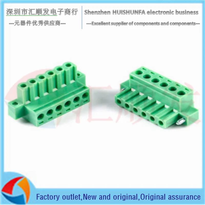 KF2EDGKM stecker mit ohr positionierung loch sitz 300V/10A 5,08mm pitch plug-in terminal