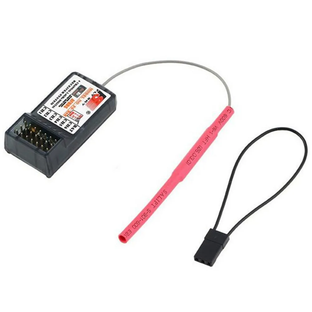 FS-R6B 2.4Ghz 6CHl RC Helicopter Airplane Glider Receiver For FLYSKY CT6B TH9B CT4B Replacement Accessories