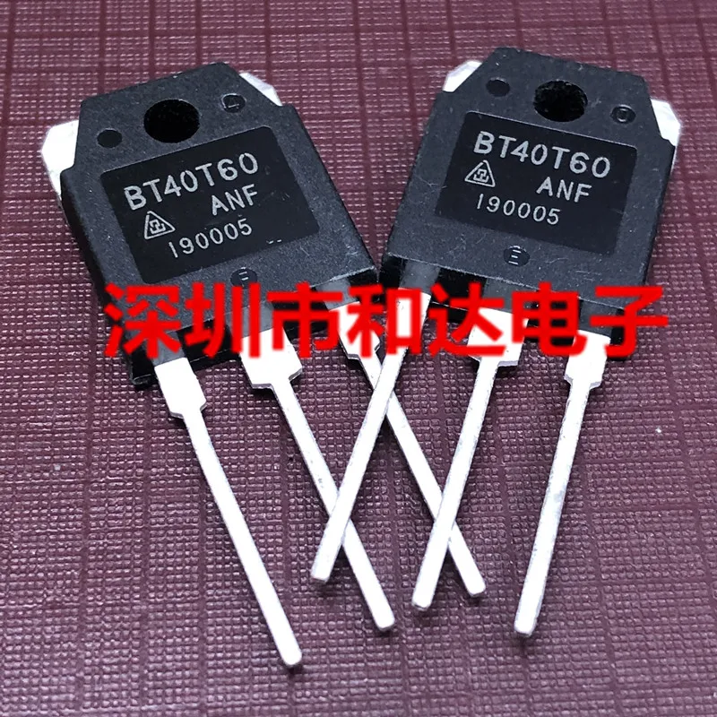 5pcs NEW BT40T60 BT40T60ANF TO-3P 600V 40A