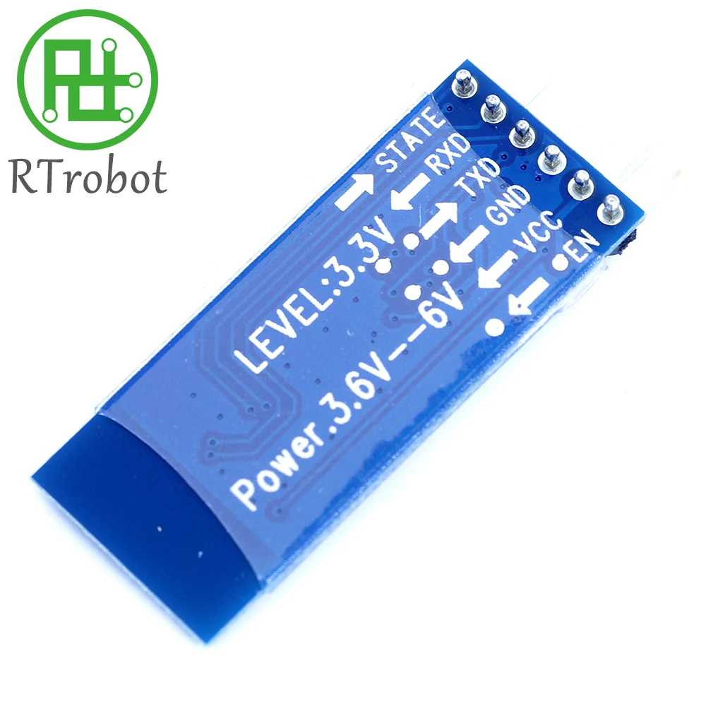 HC05 HC-05 Master-Slave Integrated Bluetooth Serial Pass-through Module, Wireless Serial Data