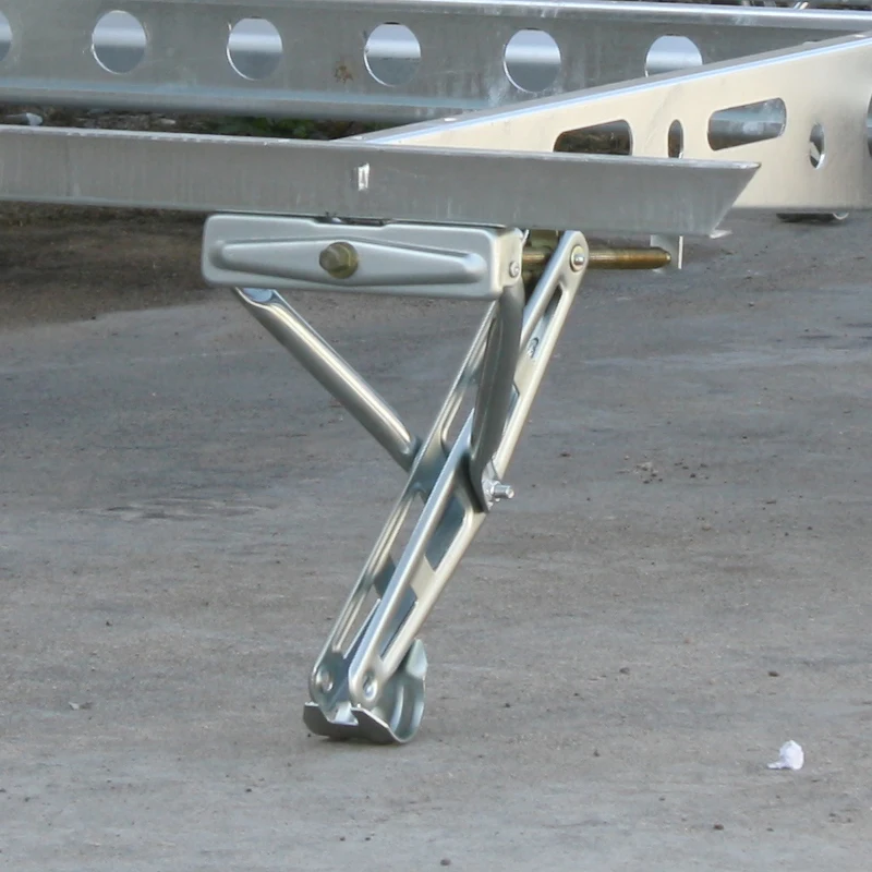 Heavy load Galvanized Folding style RV Trailer Stabilizing Stands Parts C-Style Jacks Caravan Stabiliser Parking Legs Motorhome