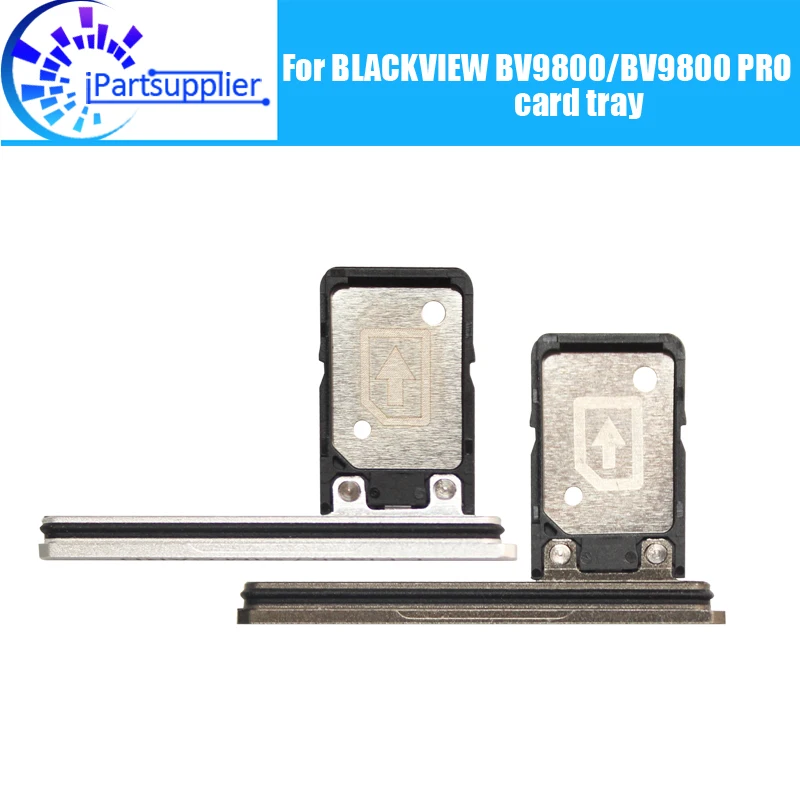 Blackview BV9800 Card Tray Pemegang 100% Asli Kualitas Tinggi Kartu SIM Slot Kartu SIM Pemegang Repalcement untuk BV9800 Pro