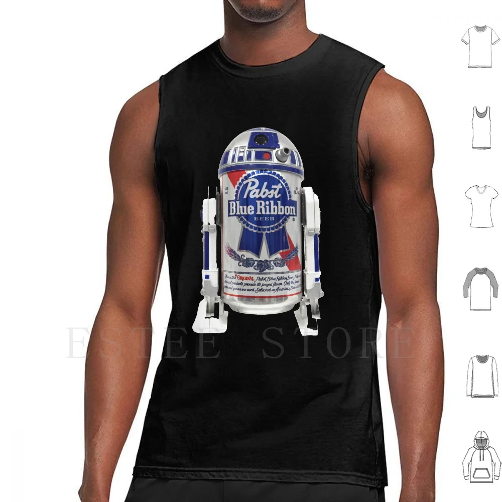 Beer Robot Tank Top… - image